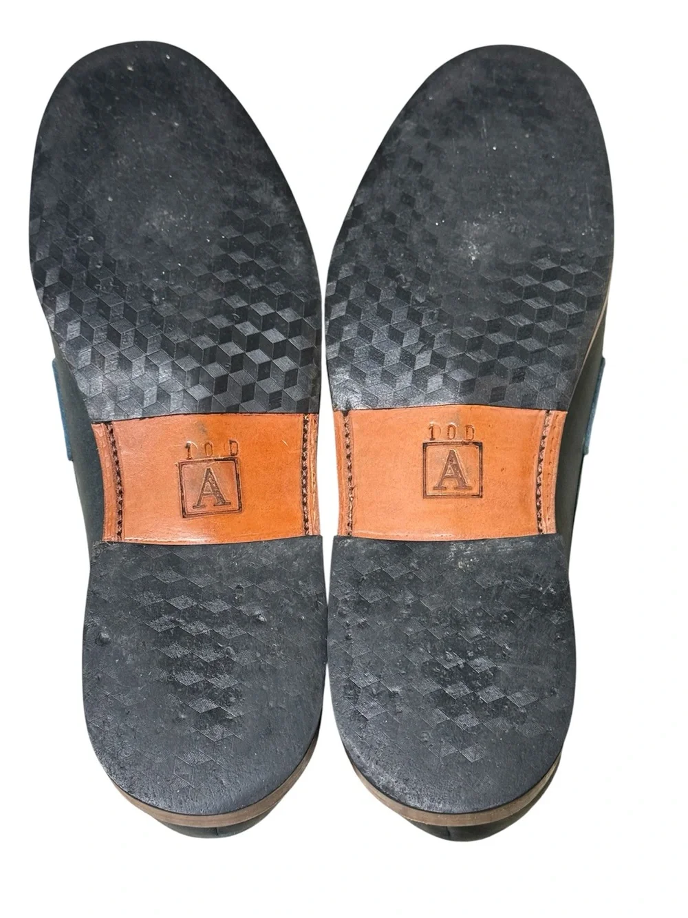 Adelante The Luca Penny Loafer in Denim Blue Leather
